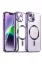 Newface iPhone 13 Kılıf Kross Magneticsafe Kapak - Mor resmi