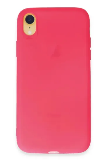 Newface iPhone XR Kılıf First Silikon - Pembe resmi