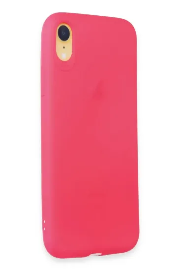 Newface iPhone XR Kılıf First Silikon - Pembe resmi