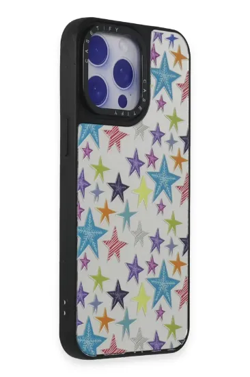 Newface iPhone 15 Pro Kılıf Mirror Desenli Kapak - Mirror - 18 resmi