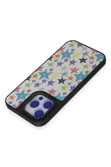 Newface iPhone 15 Pro Kılıf Mirror Desenli Kapak - Mirror - 18 resmi