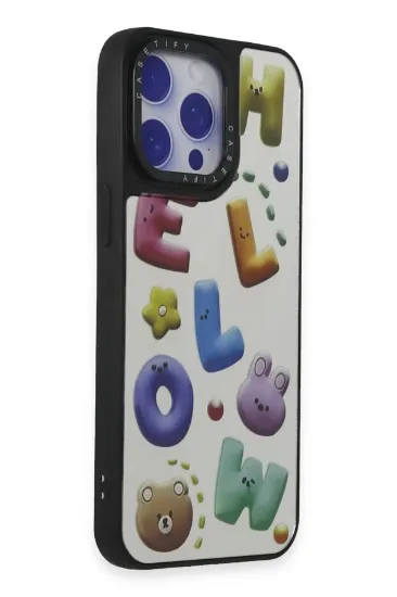 Newface iPhone 15 Pro Max Kılıf Mirror Desenli Kapak - Mirror - 15 resmi