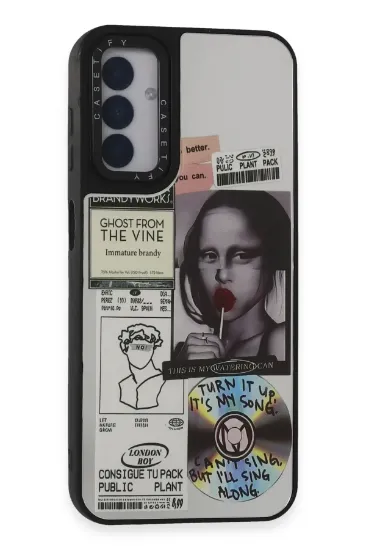 Newface Samsung Galaxy M14 5G Kılıf Mirror Desenli Kapak - Mirror - 2 resmi