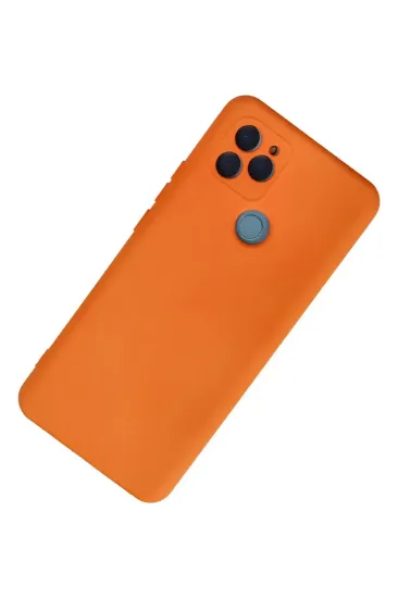 Newface General Mobile GM 21 Kılıf Nano içi Kadife Silikon - Turuncu resmi