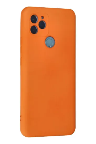 Newface General Mobile GM 21 Kılıf Nano içi Kadife Silikon - Turuncu resmi