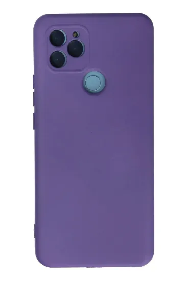 Newface General Mobile GM 21 Kılıf Nano içi Kadife Silikon - Mor resmi