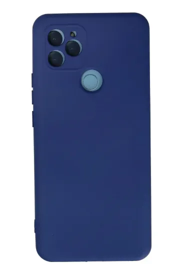 Newface General Mobile GM 21 Kılıf Nano içi Kadife Silikon - Lacivert resmi