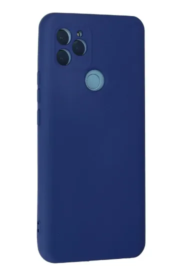 Newface General Mobile GM 21 Kılıf Nano içi Kadife Silikon - Lacivert resmi