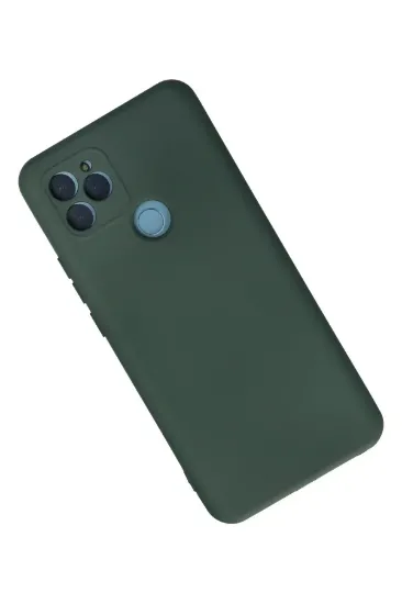 Newface General Mobile GM 21 Kılıf Nano içi Kadife Silikon - Koyu Yeşil resmi