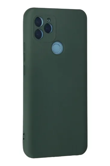 Newface General Mobile GM 21 Kılıf Nano içi Kadife Silikon - Koyu Yeşil resmi