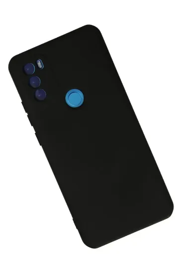 Newface General Mobile GM 21 Plus Kılıf Nano içi Kadife Silikon - Siyah resmi