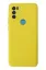 Newface General Mobile GM 21 Plus Kılıf Nano içi Kadife Silikon - Sarı resmi