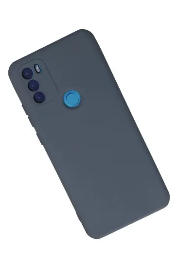 Newface General Mobile GM 21 Plus Kılıf Nano içi Kadife Silikon - Gri resmi