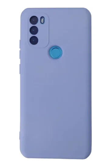 Newface General Mobile GM 21 Plus Kılıf Nano içi Kadife Silikon - Lila resmi