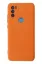 Newface General Mobile GM 21 Plus Kılıf Nano içi Kadife Silikon - Turuncu resmi