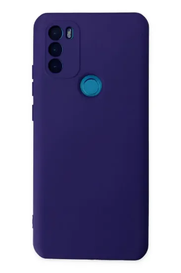 Newface General Mobile GM 21 Plus Kılıf Nano içi Kadife Silikon - Mor resmi