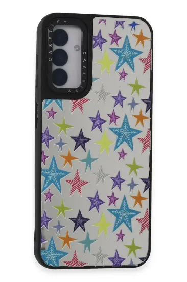 Newface Samsung Galaxy M14 5G Kılıf Mirror Desenli Kapak - Mirror - 18 resmi