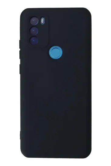 Newface General Mobile GM 21 Plus Kılıf Nano içi Kadife Silikon - Lacivert resmi