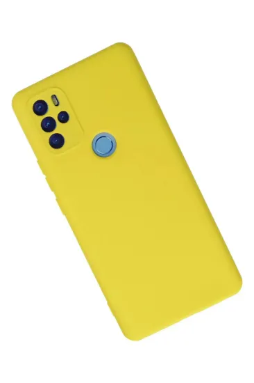 Newface General Mobile GM 21 Pro Kılıf Nano içi Kadife Silikon - Sarı resmi