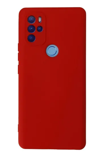 Newface General Mobile GM 21 Pro Kılıf Nano içi Kadife Silikon - Kırmızı resmi