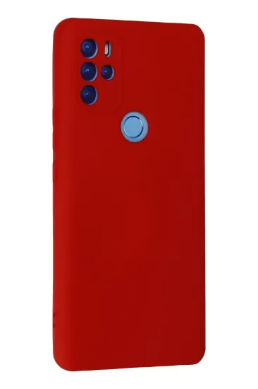 Newface General Mobile GM 21 Pro Kılıf Nano içi Kadife Silikon - Kırmızı resmi