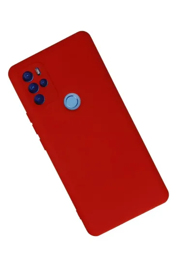 Newface General Mobile GM 21 Pro Kılıf Nano içi Kadife Silikon - Kırmızı resmi