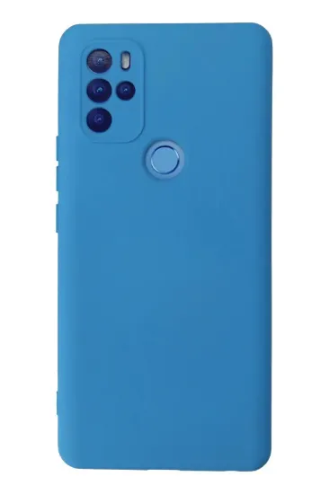 Newface General Mobile GM 21 Pro Kılıf Nano içi Kadife Silikon - Mavi resmi
