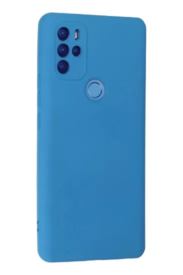 Newface General Mobile GM 21 Pro Kılıf Nano içi Kadife Silikon - Mavi resmi
