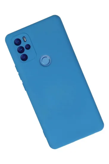 Newface General Mobile GM 21 Pro Kılıf Nano içi Kadife Silikon - Mavi resmi