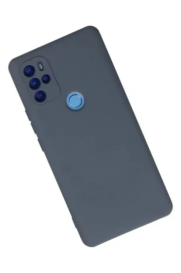 Newface General Mobile GM 21 Pro Kılıf Nano içi Kadife Silikon - Gri resmi
