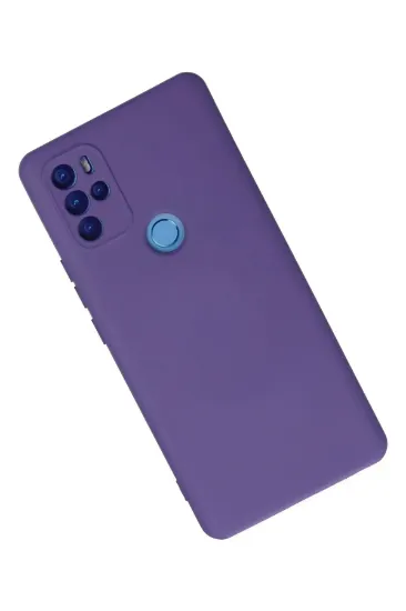 Newface General Mobile GM 21 Pro Kılıf Nano içi Kadife Silikon - Mor resmi