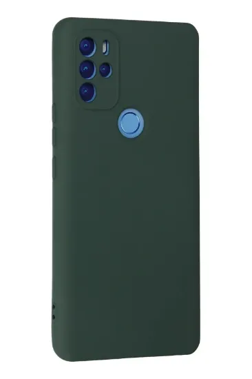 Newface General Mobile GM 21 Pro Kılıf Nano içi Kadife Silikon - Koyu Yeşil resmi