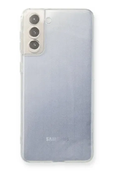 Newface Samsung Galaxy S21 FE Kılıf Lüx Şeffaf Silikon resmi