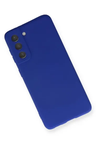 Newface Samsung Galaxy S21 FE Kılıf First Silikon - Lacivert resmi