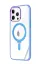 Newface iPhone 13 Pro Kılıf Mudo Magneticsafe Standlı Kapak - Sierra Blue resmi