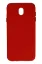Newface Samsung Galaxy J7 Pro / J730 Kılıf Nano içi Kadife Silikon - Kırmızı resmi
