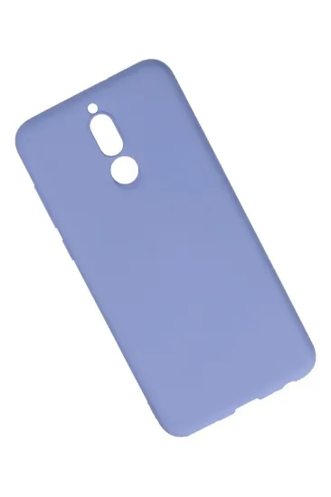Newface Huawei Mate 10 Lite Kılıf Nano içi Kadife Silikon - Lila resmi