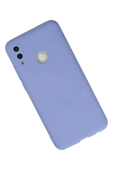 Newface Huawei P Smart 2019 Kılıf Nano içi Kadife Silikon - Lila resmi