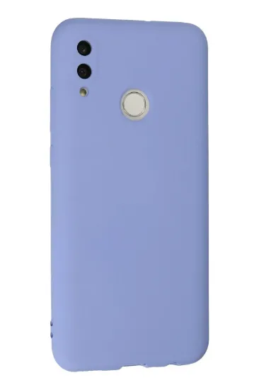 Newface Huawei P Smart 2019 Kılıf Nano içi Kadife Silikon - Lila resmi