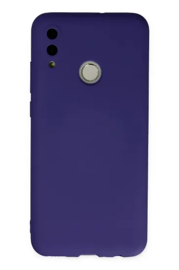 Newface Huawei P Smart 2019 Kılıf Nano içi Kadife Silikon - Mor resmi