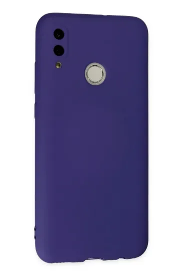 Newface Huawei P Smart 2019 Kılıf Nano içi Kadife Silikon - Mor resmi