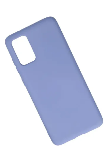 Newface Samsung Galaxy S20 Plus Kılıf Nano içi Kadife Silikon - Lila resmi