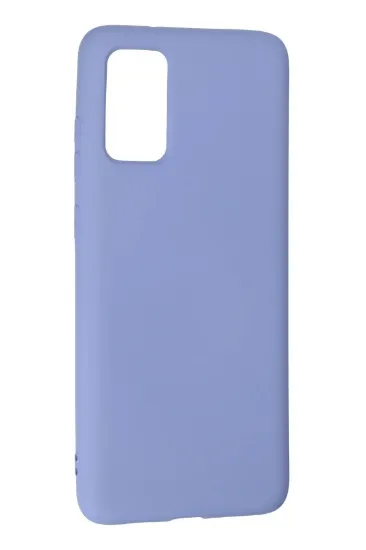 Newface Samsung Galaxy S20 Plus Kılıf Nano içi Kadife Silikon - Lila resmi