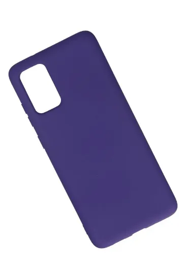Newface Samsung Galaxy S20 Plus Kılıf Nano içi Kadife Silikon - Mor resmi
