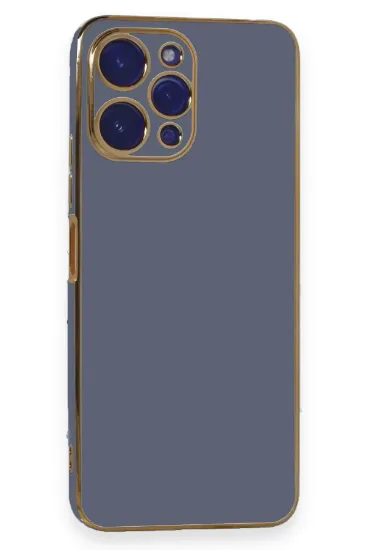 Newface Xiaomi Poco M6 Pro 5G Kılıf Volet Silikon - Mavi resmi