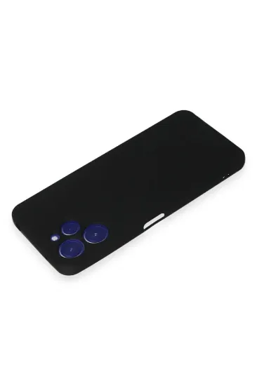 Newface Xiaomi Redmi 12 Kılıf Nano içi Kadife Silikon - Siyah resmi