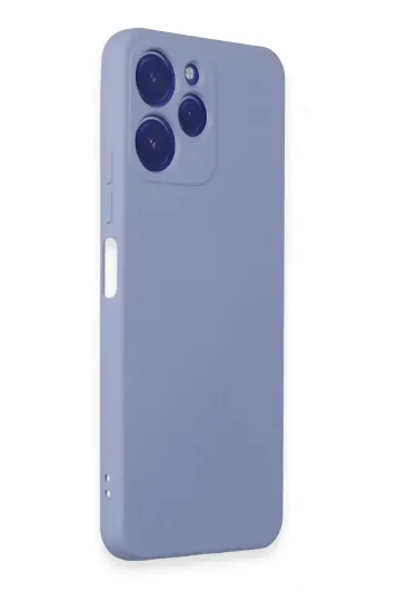 Newface Xiaomi Redmi 12 Kılıf Nano içi Kadife Silikon - Lila resmi