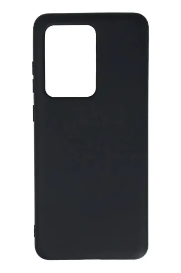 Newface Samsung Galaxy S20 Ultra Kılıf Nano içi Kadife Silikon - Lacivert resmi