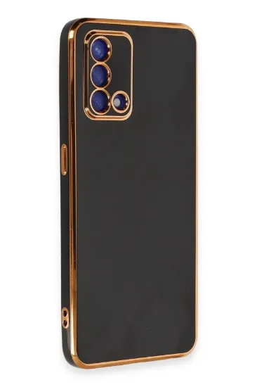 Newface Oppo A74 4G Kılıf Volet Silikon - Siyah resmi