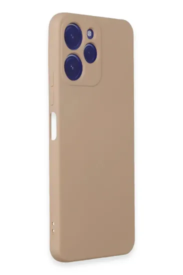 Newface Xiaomi Redmi 12 Kılıf Nano içi Kadife Silikon - Pudra resmi